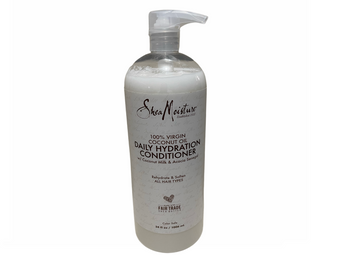 Shea Moisture 100% Virgin Coconut Oil Daily Hydration Color Safe Conditioner, 34.0 fl oz