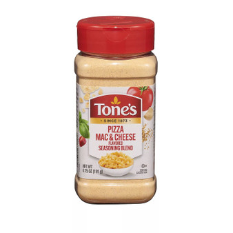 Tone's Pizza Mac and Cheese Flavored Seasoning Blend 6.75 oz