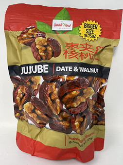 Jujube Date and Walnut individually wrapped snacks by the Snak Yard 16.75 OZ