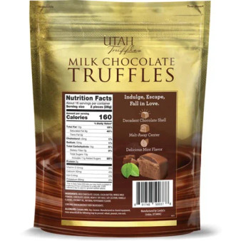 Utah Mint Milk Chocolate Truffles, 16 oz