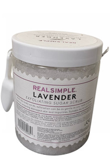 Realsimple Lavender Exfoliating Sugar Scrub, 26.4 oz