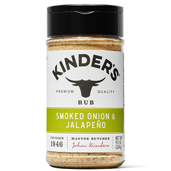 Kinders Smoked Onion and Jalepeno, 9.5 oz
