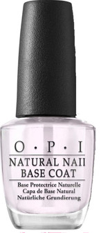 OPI Nail Polish Base Coat, Natural Nail Polish Base Coat, 0.5 Fl Oz