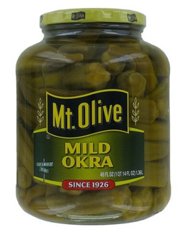 Mt. Olive Mild Okra, 46 OZ Gluten Free