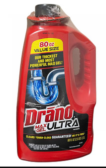 Drano Max Ultra Gel Clog Remover 80 fl. oz