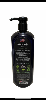 NATURAL WUNDERZ MENZ Tea Tree & Mint 3-IN1 ALL OVER LOTION, 32 OZ