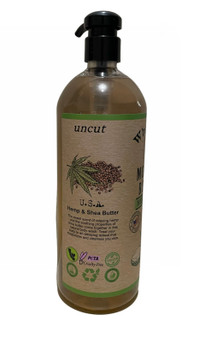 Pack Wholly Natural ~ Moisturizing Body Wash with Hemp & Shea Butter 32 fl oz