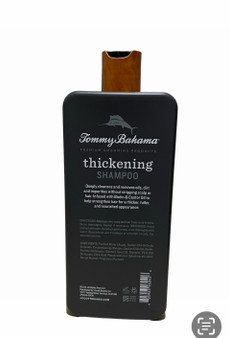 Tommy Bahama Thickening Shampoo infused with biotin and castor oil, Sandalwood and Musk 32oz