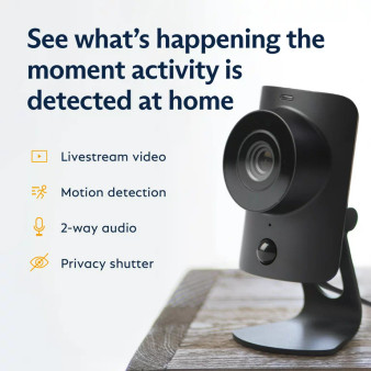 SimpliSafe SimpliCam Indoor Wi-Fi 1080p Security Camera