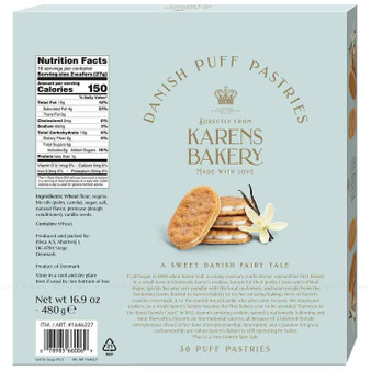 Karens Bakery Danish Puff Pastries, 16.9 oz