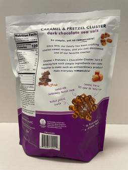 Edward Marc Chocolatier Snappers Caramel & Pretzel Clusters Dark Chocolate 30oz