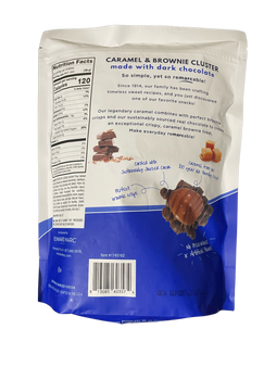 Edward Marc Chocolatier Snappers Caramel & Brownie Cluster 30 oz