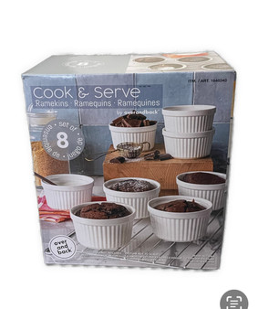 Overandback Cook & Serve 8-piece Ramekins set