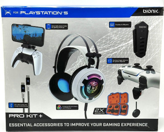 Bionik Pro Kit+ (1755635) For PS5 PlayStation 5 w/ 2x Quickshot Pro