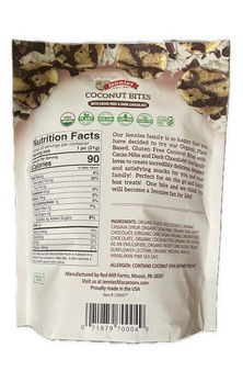 Jennies Macaroon Bite Cacao Nib 24Oz