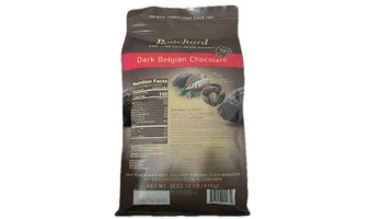 Bouchard Premium Belgian Dark Chocolate with 72% Cacao |32Oz