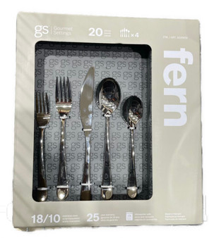 FERN GOURMET SETTINGS 20 PIECES