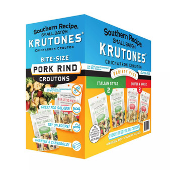 Southern Recipe Small Batch Mixed Flavor Krutones, 2 Ounce (Pack of 4)