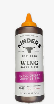 Kinder's Black Cherry Chipotle Wing Sauce 27 OZ