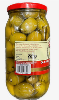 Star Garlic & Jalapeno Stuffed Olives, 20.46 Ounce
