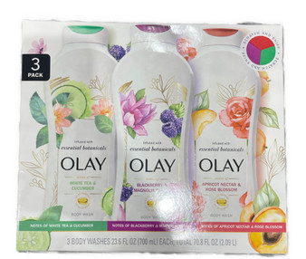Olay Essential botanicals Body wash (23 OZ 3 Pack)