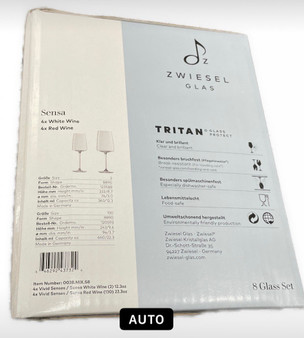 ZWIESEL GLAS Sensa Mixed Red & White Wine Glasses, Set of 8