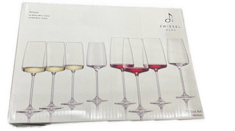 ZWIESEL GLAS Sensa Mixed Red & White Wine Glasses, Set of 8