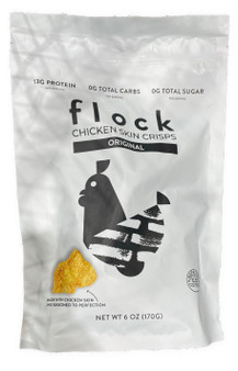 Flock Chicken Skin Crisps Original 6-oz