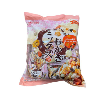 Trygoodz Almond & Rice Crackers, 0.99 Ounce (Pack of 24)