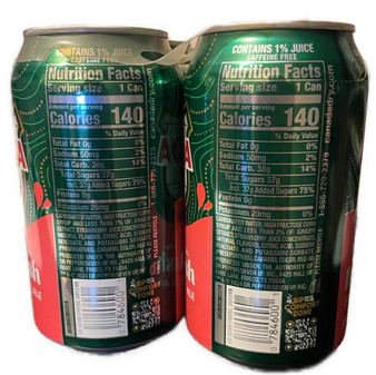 Canada Dry Fruit Splash variety 6 CT / 12 OZ