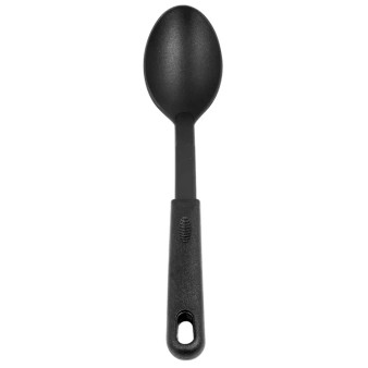 Winco NC-SS1 Black Nylon Solid Spoon - buy online at D-Choice Retail