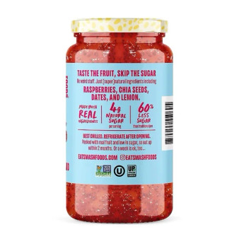 Smash Foods Raspberry Superfood Jam & Jelly Fruit Spread, 26oz