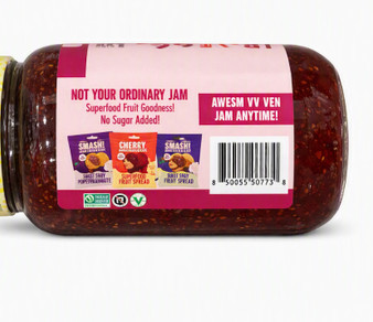 Smash Foods Cherry Pomegranate Superfood Fruit Spread – No Sugar Added