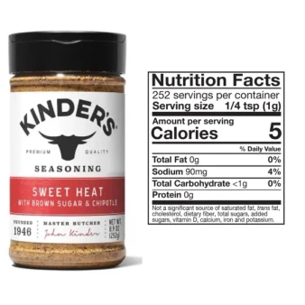 Kinder's Sweet Heat Seasoning 8.9 oz