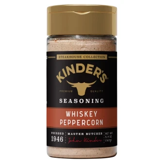Kinder's Whiskey Peppercorn Seasoning 9.7 oz