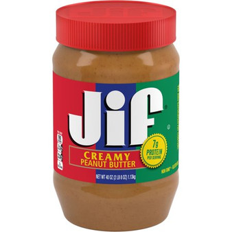 Jif Creamy Peanut Butter, 48 oz, 1 pack