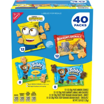 Nabisco Fun Shapes Variety Pack (1oz / 40pk)