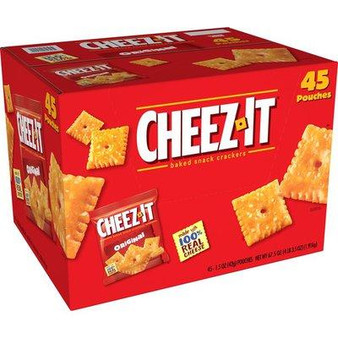 Cheez-it Crackers, 1.5 oz Pack, 45 Count