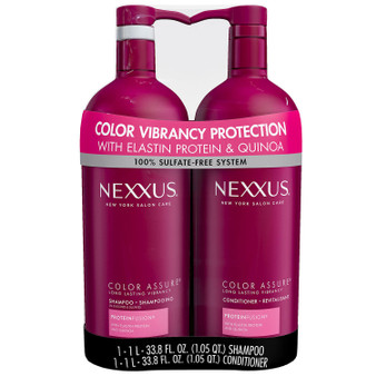 Nexxus Color Assure Shampoo and Conditioner (33.8 fl. oz., 2 pk.) Free Shipping