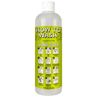 How To Wash Hand Soap Fragrance Free