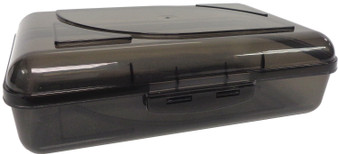 Cra-Z-Art New School Quality Stackable Pencil Box Case, Black