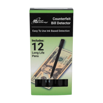 Royal Sovereign Counterfeit Protection Pens (12 Pack)