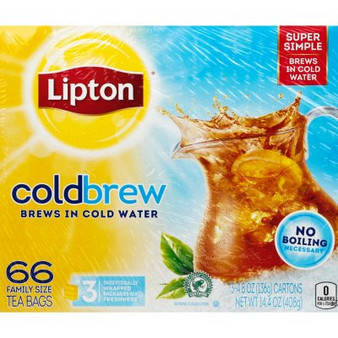 Lipton Cold Brew Iced Tea (66 ct.)