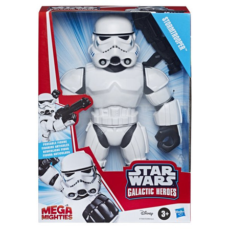 Star Wars Galactic Heroes Mega Mighties Stormtrooper 10-Inch Action Figure