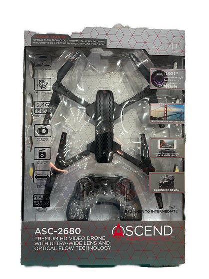 Ascend Aeronautics ASC-2600 HD Video Drone 1080p