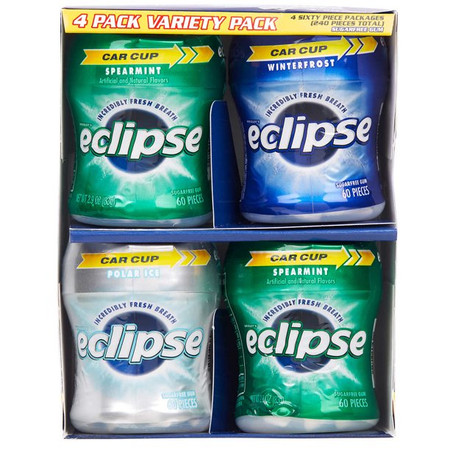 Eclipse Gum Variety Pack, 2.9 oz, 4 Pack