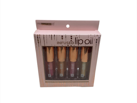 The Beauty Bar Fx Infused Lip Oil, Total Net. 0.67 oz