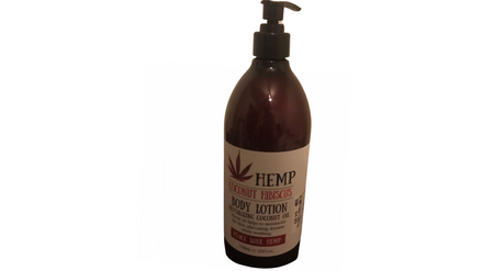 Peace Love Hemp Coconut Hibiscus Body Lotion, 25 oz