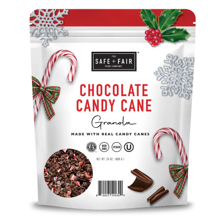 Safe + Fair Chocolate Candy Cane Granola (24 oz.)