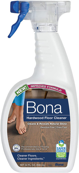 Bona Hardwood Floor Cleaner Spray, Unscented, 32 Fl Oz